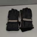 MAGARROW Kids Winter Warm Gloves Windproof Water-Resistant Snow Boys Girls Sport Gloves (Large (Fit Kids 10-12 Years), Black- Long Cuff)