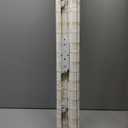 LazBlinds No Tools No Drill Cordless Bamboo Roman Shades, Light Filtering Window Treatment, Roll Up Bamboo Blinds for Window 33'' W x 64'' H, Whitewash B