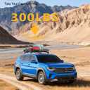 Tuyoung 300lbs Roof Rack Cross Bars Compatible with Volkswagen VW Atlas 2017-2026 with Raised Side Rails(Not For Atlas Cross Sport), Lockble Heavy Duty Anti-Theft Aluminum Roof Rails Crossbars Rooftop