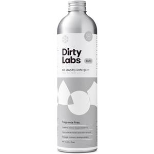 Dirty Labs | Scent Free | Bio Enzyme Liquid Laundry Detergent | 80 Loads (21.6 fl oz) | Hyper-Concentrated | High Efficiency & Standard Machine Washing | Nontoxic, Biodegradable | Stain & Odor Removal