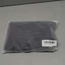 ODODOS Women's Cross Waist Bootcut Yoga Pants with Inner Pocket, Non See Through Bootleg Gym Workout Pants -Inseam 31", Embossed Wave Black, Small