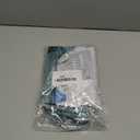 Rustic Farmhouse Shower Curtain, Farm Teal Daisy Floral Flowers and Butterfly on Country Wooden Shower Curtain for Bathroom, Turquoise Blue Bathroom Shower Curtains with 6PCS Hooks, 36X70IN