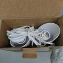 Brightown LED SpotLights - 2 Pack Uplighting Floor Can Lights with Remote and Timer, 3 Color Temperatures & Dimmable, 2 Lighting Modes for Wall Picture Painting Plants Indoor Accent Lighting, White