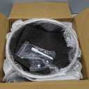 1.6 Gallon Elevated Dog Water Bowl for Large Dogs, 4-Height Adjustable (1318'') Raised Stainless Steel Bowl with Spill-Proof Mat & Sturdy Metal Stand, Easy-Clean Feeder for Indoor/Outdoor Use