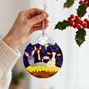 2 x Nativity Ornament | Nativity Scene | Christmas Ornament | Christmas Decoration | Holiday Decor | Religious Gifts | Christian Gifts | Gift Exchange | Gift Idea - Pattern C