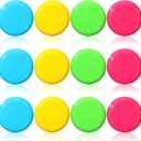 Hiboom Kids Flying Discs 3.4 Inch Mini Flying Disks Bulk Flyer Toy for Outdoor Pets Dog Yard Lawn Games Party Kindergarten Teaching Favors, 4 Colors