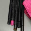 JEHONN Wall Mop with Long Handle 80 inches, Upgraded 180° Collapsible Baseboard Cleaner Tool with Squeegee, Ceiling Duster with 3 Microfiber and 3 Chenille Pads for Cleaning Window, Cabinet (Rose Red)