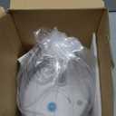 Cool Mist Humidifier for Bedroom,2L Small Humidifiers for Bedroom and Office,25dB Humidifier for Toy room and Plant,Last Up to 13H on Max Mist Setting (White Transparent)