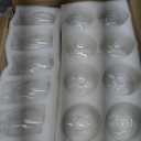 Glass Bud Vase Set of 28 Pcs for Rustic Wedding Centerpieces and Home Decor, Small Glass Vases for Flowers, Mini Bud Vase SetVintage Vases for Centerpieces