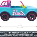 Barbie Hot Wheels RC SUV, Remote-Control Pink Vehicle That Fits 2 Fashion Dolls & Accessories, Includes Kid-Applied Stickers for Customization