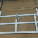 Fixed Window Safety Guard 14x 38 Adjustable Width Prevents Accidental Falls, Non-Egress, Tamper Resistant Screws Included, White, Single Pack