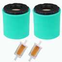 2 Pack 798897 Air Filter, Compatible with 49M977 49L977 44Q977 44P977 Engine Lawn Mower 794935 592496 Cyclonic Air Cleaner