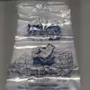 50 Pack Ice Bags 10 lb, Heavy-Duty Ice Bags with Drawstring(2 Mils Thickness)