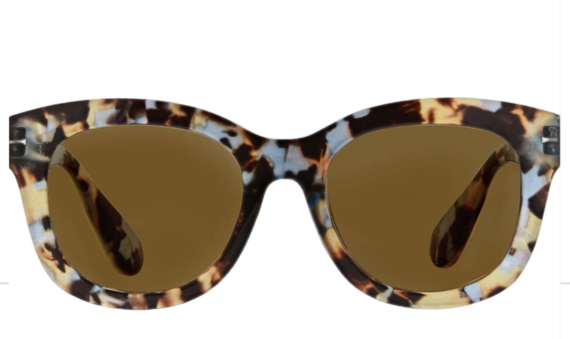 Peepers by PeeperSpecs Women's Oprah's Favorite Oversized Center Stage Polarized Sunglasses +2.50