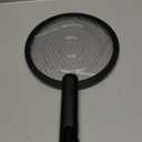 YISSVIC Electric Fly Swatter Bug Zapper Racket 4000V LED Screen Dual Modes Fly Zapper Rechargeable for Indoor Home Office Backyard Patio Camping (Black Beige)