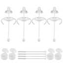 Sippy Cup Conversion Kit for Philips Avent Natural Baby Bottles, Weighted Straw Replacement Kit with Spout Nipples and Handle,6m+,Set of 4