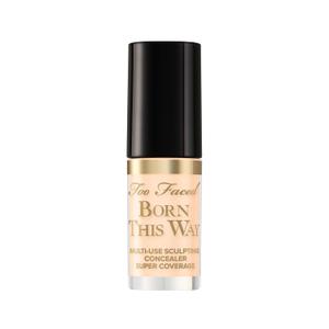 Too Faced Born This Way Super Coverage Multi-Use Concealer | Full Coverage, Non-Comedogenic, Oil Free + Long Lasting Concealer | Hyaluronic Acid, Coconut Water + Alpine Rose (04 Snow (Very Fair with Neutral to Rosy Undertones))