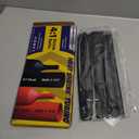 haisstronica 4:1 Heat Shrink Tubing Kit,7 Size 3/32"-3/4", Total 21Ft Adhesive Lined Marine Resistant Grade Shrink Wrap, Perfect for Home and Industrial,Black
