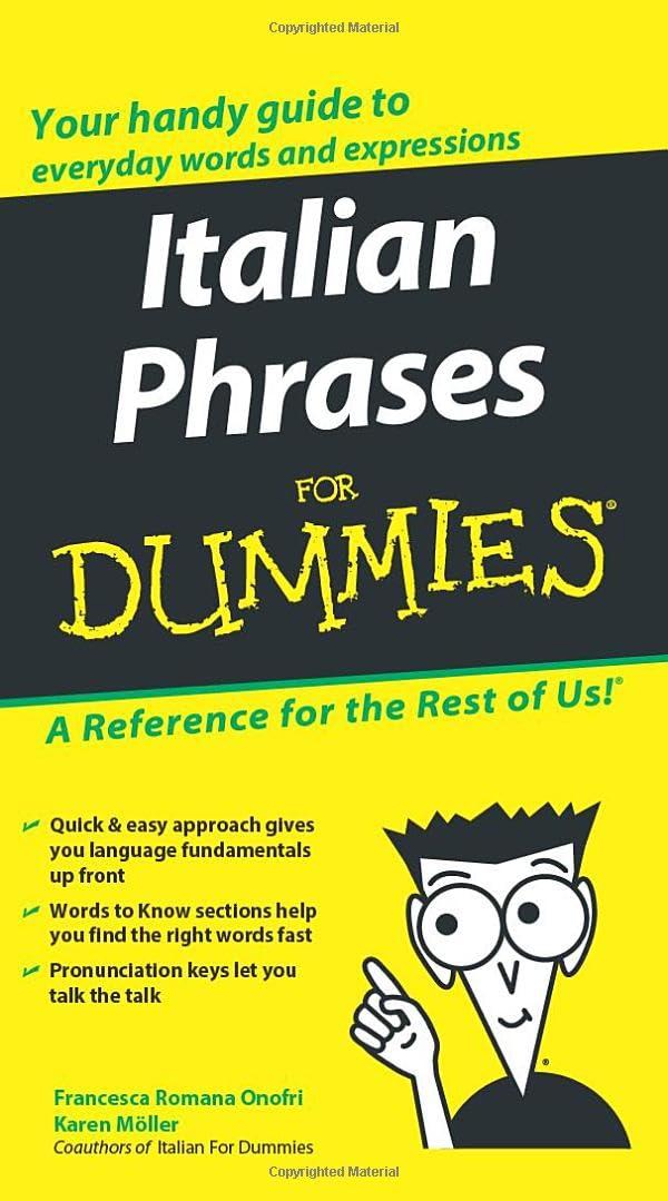 Italian Phrases For Dummies 1st Edition