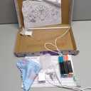 16" Led Drawing Board for Kids with 18 Tracing Stencils - Light up Led Note Board, 2026 Birthday Gifts for Boys Girls Ages 5 6 7 8 9 10 12+ Year Old, Magic Glow Art Toys for 6 7 8 9 10 Year Old, 39PCS (White)