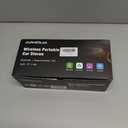 Apple Carplay Screen for Car, 10.26" Wireless Apple Carplay & Android Auto,4K Dash Cam,1080p Backup Camera DVR,Car Audio Receivers GPS Navigation Mirror Link, Bluetooth,FM, Siri