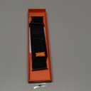 Bandletic Nylon Bands Compatible with Apple Watch Ultra 3/Ultra 2 Band 49mm for Men 46mm 45mm 44mm 42mm(Series 3), Rugged Tactical Sport Strap for iWatch Series 11 10 9 8 7 6 5 4 SE 3 2 1, L-Black