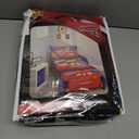 Disney Cars Rusteze Racing Team 4 Piece Toddler Bedding Set, Blue/Red/Yellow/White