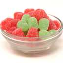 Planet Sweets Christmas Green and Red Spice Drops - 8 Ounces - Holiday Jelly Gummy Candy Bulk (EXP 04/04/27)