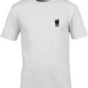 Unisex-Adult Blossom Silhouette T-Shirt (Medium)