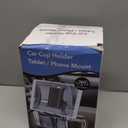 Uniwit Cup Holder Phone Tablet Mount, 2 in 1 Car Cup Holder with Expander Adjustable Long Arm for Car,360°Rotation Phone Tablet Mount Compatible for iPad, All Smartphones and Most Bottles