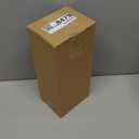 Mimorou 3 Pcs Stainless Steel Canister Set with Glass Windows Visible Storage Jars Silver Kitchen Canister Set for Pasta Flour Oat Sugar Container, Kitchen Tools, Housewarming Gifts (Black,20 oz)