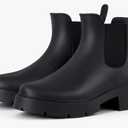 Asgard Women's Ankle Rain Boots Waterproof Chelsea Boots Size 41