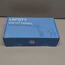 Dog Lift Harness for Medium Male Dogs Friendly, 2 in 1 Detachable Support Harness, Full Body Dog Carrying with 4 Handles for Old/Disabled/Joint Injuries Dogs (Black, Medium)