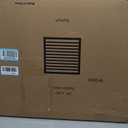 24" x 24" Wood Gable Vent with Metal Screen Large Ventilation Solution, Paintable Finish, Rust-Resistant Mesh for Attics & Gable Vents, Vent Opening: 22" x 22"