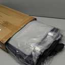 Pet Trolley Bag, Detachable Rolling Carrier for Small Dogs Cats Portable Pet Travel with Telescopic Handle and Shoulder Strap, for Airplane Car (Black with White Edges)