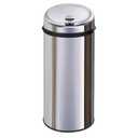 Trash Can Automatic Intelligent Induction Electronic Trash Can with Lid Stainless Steel Round Garbage Can for Indoor/Outdoor Use Trash Bin (Size : 73cm) (73cm)