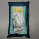 CACOE [Floatable] Floating Universal IPX8 Waterproof Phone case 2 Pack-Up to 7.0",Adjustable Lanyard Phone Pouch,Cellphone Dry Bags for Vacation Beach Pool Kayak Cruise Travel EssentialsBlack+Green