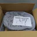 TWDEPART 42.5'' Cat Tree for Indor Cats, Multifunctional Cat Tower with Cozy Condo, Perches, Scratching Posts and Hammock, Grey