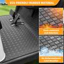 Upgraded EZGO Golf Cart Floor Mat Fits EZGO RXV 2008+ & 2Five (2009+)