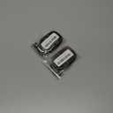 Muslogy Key Fob Cover Leather Case Compatible with Toyota Tacoma 2024 2025 2026 Accessories Smart Key Shell Case 4-Button Remote Keyless Key Fob Case Replacement Protection Custom Made (Black)