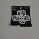 Vinil Sticker No Worries FM263 4 Pack