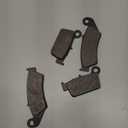 LOCOPOW Brake Pads for Kawasaki kx250F kx450F klx450r 2004-2022 Yamaha yz125 yz250 yz250f yz450f 2003-2007 wr250f wr450f wr250r 2003-2020 Suzuki rmz250 rmz450 GasGas EC 125 200 250 300 450