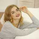 Pro Acme Non-prescription Glasses Clear Frame Glasses for Women Men (A1 | Transparent)