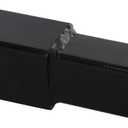 Fullwatt 18" Trailer Hitch Extension for 2-Inch Receiver Tube Extender Receiver Extension Tube Extenders 5/8" Pin Hole 4000 LBS Capacity