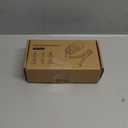 Fish Scale, Waterproof Floating Fishing Scale with Lip Gripper, 110lb/50kg Hanging Digital Fish Digital Scale, Floating with LCD Backlit, Tape Measure for Fishing Hunting, Batteries Included (Orange)