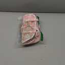 HOTOR Travel Toiletry Bag - Hanging Toiletry Bag for Women & Men, Makeup Bag/Big Comparment, Waterproof for Travel Accessories, Travel Essentials, Medium, Pink with White Daisy