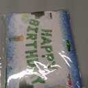 40" Green Pixel Miner Number 8 Balloon Set, 8th