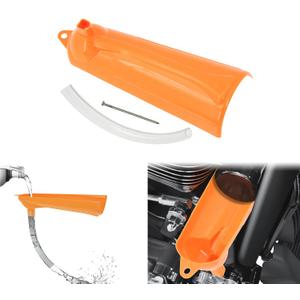 Drip Oil Filter Funnel Fit for Harley Touring Street Glide Road Glide Dyna Softail Sportster XL 1 Pcs