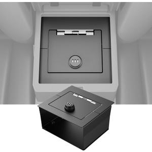 Center Console Safe Lock Box Compatible with 2025 2026 Toyota 4Runner Armrest Secure Vault Carbon Steel Safe Storage Box Replacement for 2025 2026 Toyota 4Runner Accessories