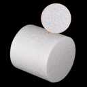 MECCANIXITY Round Foam Cake Dummy 4 Inch x 4 Inch Circle Dummy Cake Set for Wedding Cakes, Birthday Cakes, Crafts, and Window Displays 2 Pack